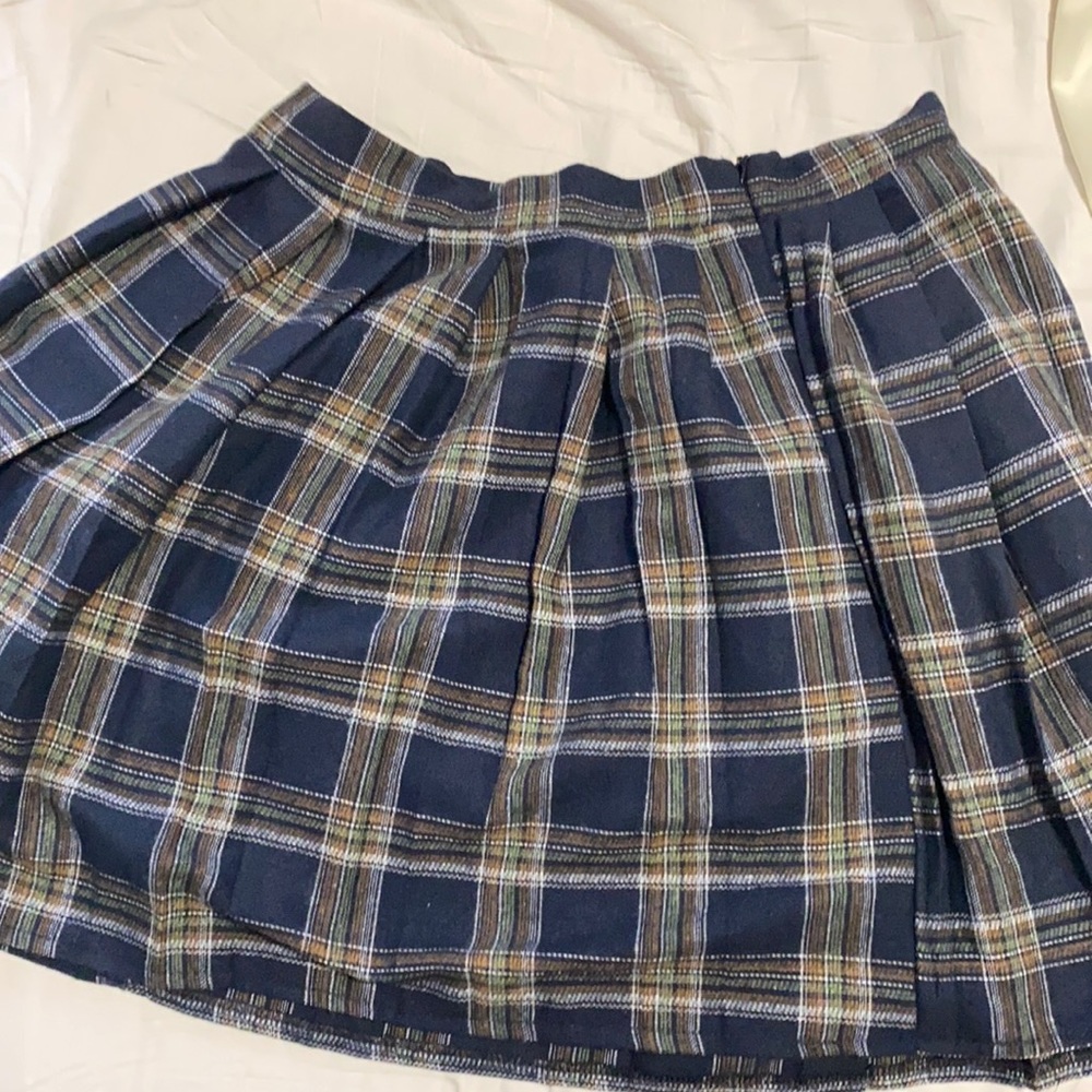 Plaid skirt